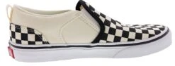 Vans Kid's Asher Checkerboard Slip On Sneakers -Shoes City Shop 0327505 02