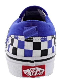 Vans Kid's Asher Checkerboard Slip On Sneakers -Shoes City Shop 0327506 04