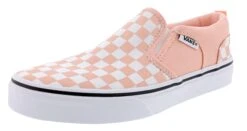 Vans Kid's Asher Checkerboard Slip On Sneakers -Shoes City Shop 0327507 01