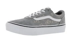 Vans Kid's Ward Canvas Platform Shoes -Shoes City Shop 0328403 01