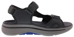 Skechers Men's Go Walk Arch Fit Sandal Mission Hook & Loop Strap Sandals -Shoes City Shop 0468347 02