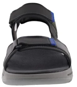 Skechers Men's Go Walk Arch Fit Sandal Mission Hook & Loop Strap Sandals -Shoes City Shop 0468347 03