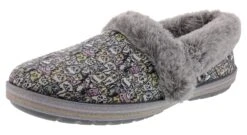 Skechers Bobs Women's Too Cozy Purrfect Storm Memory Foam Slippers
