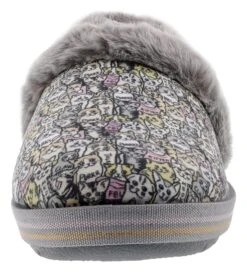 Skechers Bobs Women's Too Cozy Purrfect Storm Memory Foam Slippers -Shoes City Shop 0502637 03