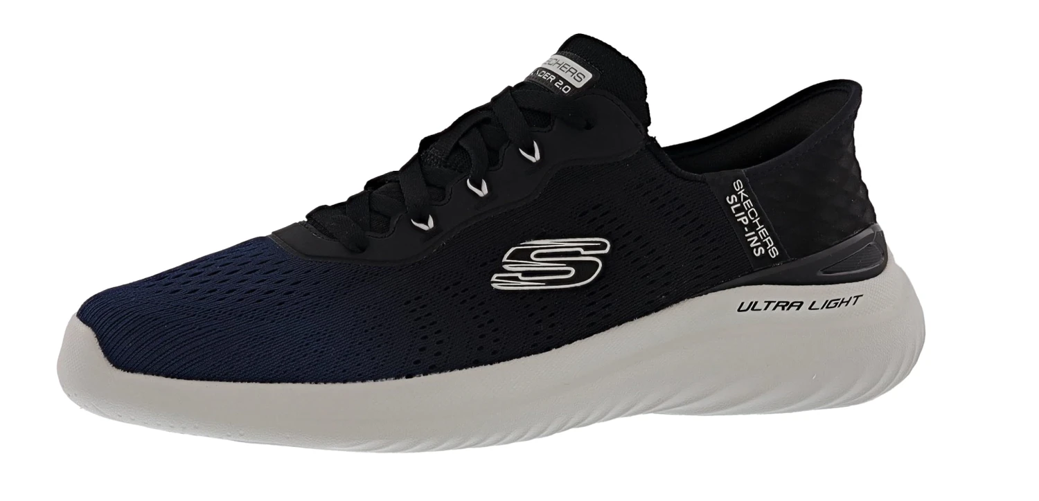 Skechers Men's Bounder 2.0 Tellem Lace Up Hands Free Slip Ins Walking Shoes Skechers Men's Bounder 2.0 Tellem Lace Up Hands Free Slip Ins Walking Shoes -Shoes City Shop 0583808 01