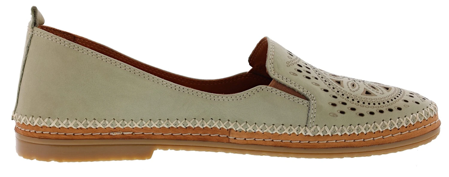 Spring Step Women's Ingrid Leather Slip On Loafer Spring Step Women's Ingrid Leather Slip On Loafer -Shoes City Shop 0608601 02