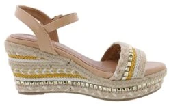 Patrizia Tisch Woven Wedge Sandals By Spring Step -Shoes City Shop 0620002 02