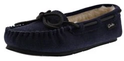 Clarks Women's Moccasin Winter Slippers Nancy 18 Clarks Women's Moccasin Winter Slippers Nancy -Shoes City Shop 0708804 01