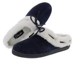 Clarks Women's Sydney Indoor & Outdoor Winter Slippers -Shoes City Shop 0779002 06