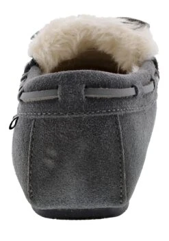 Clarks Women Warm Cozy Slip On Moccasin Slippers Holly -Shoes City Shop 0796302 04
