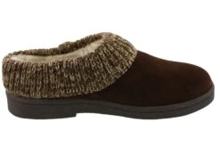Clarks Women's Knitted Collar Clog Winter Slippers Angelina -Shoes City Shop 0799102 02