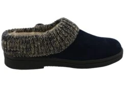 Clarks Women's Knitted Collar Clog Winter Slippers Angelina -Shoes City Shop 0799103 02