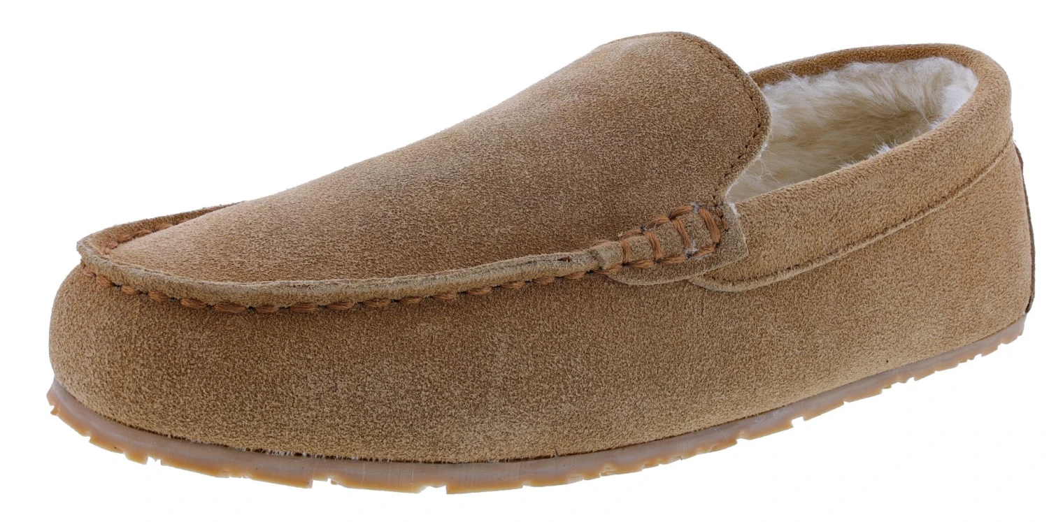 Clarks Men's Moccasin Romeo JMH1638 Indoor & Outdoor Clog Slippers Clarks Men's Moccasin Romeo JMH1638 Indoor & Outdoor Clog Slippers -Shoes City Shop 080230101