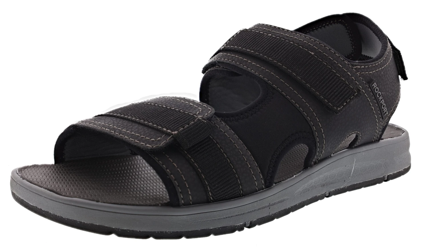 Rockport Men's Lucky Bay Sport 3 Strap Sandals Rockport Men's Lucky Bay Sport 3 Strap Sandals -Shoes City Shop 2219901 01 scaled