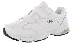 Dr. Scholls Mens Omega Hoop And Loop Tennis Shoes For Elderly Wide Width