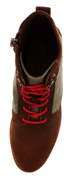 Toms Nolita Women Lace Up Ankle Booties -Shoes City Shop 49401